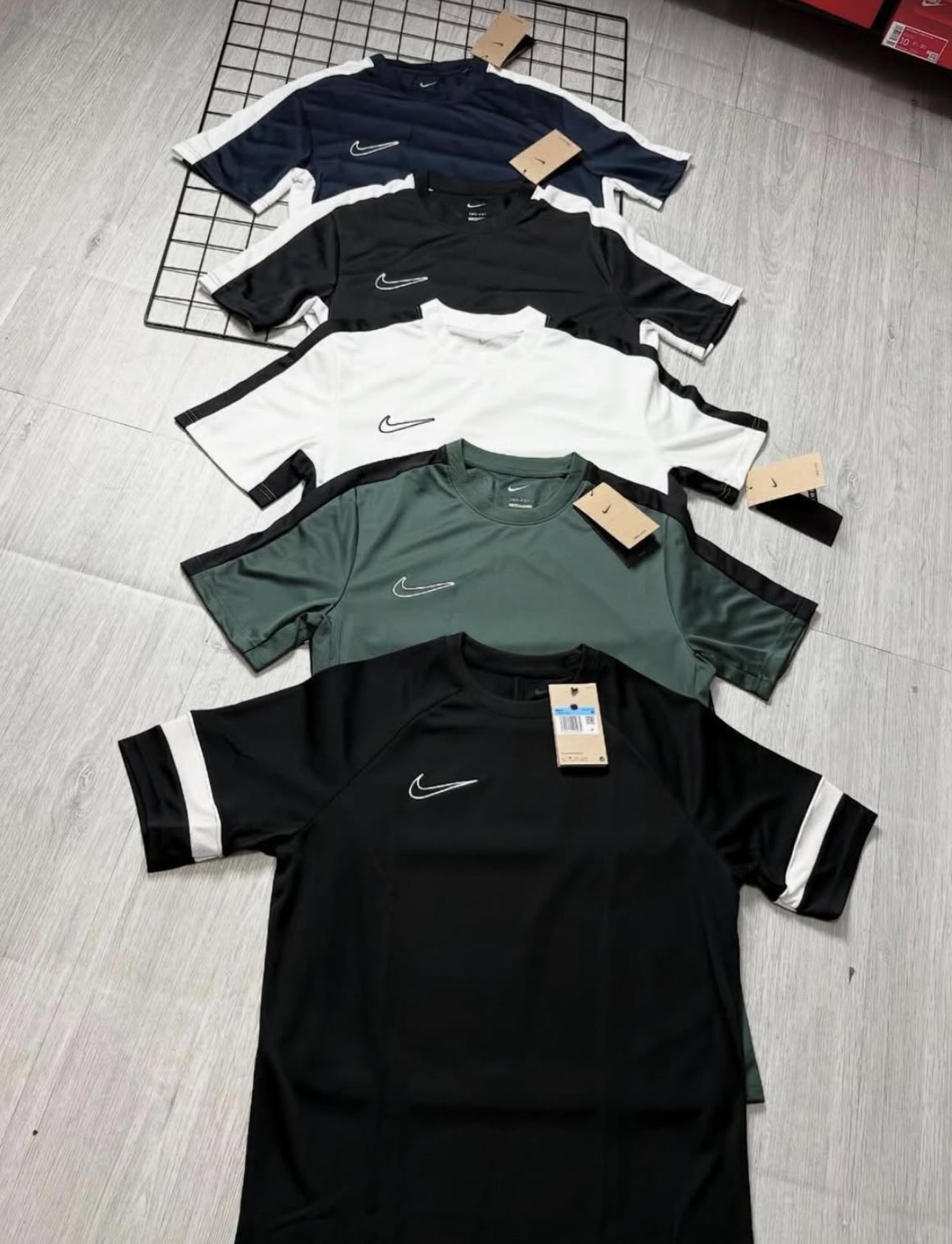 Kit 5 Camisas Nike Dri-Fit Academy
