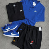 Kit completo Nike (2 polos Nike + Short + tênis court vision)