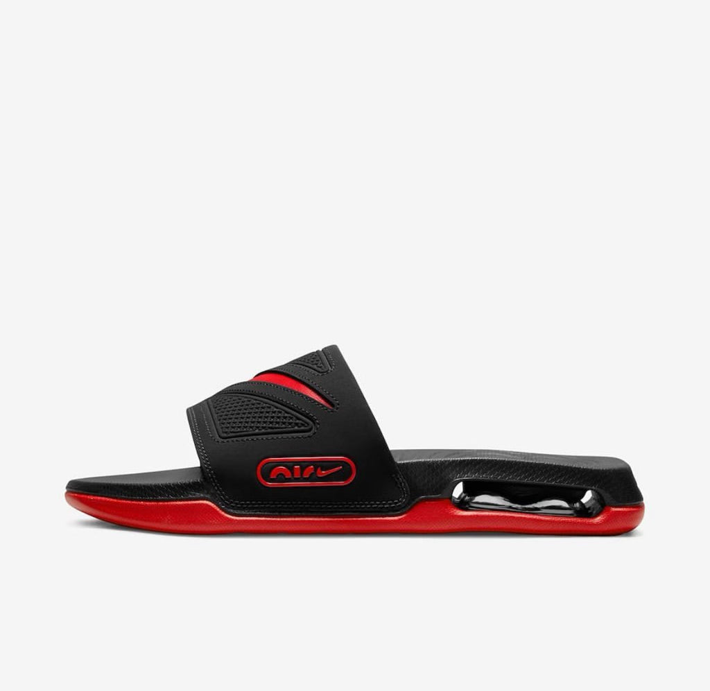 Chinelo NK Air Max Cirro Preto e Vermelho