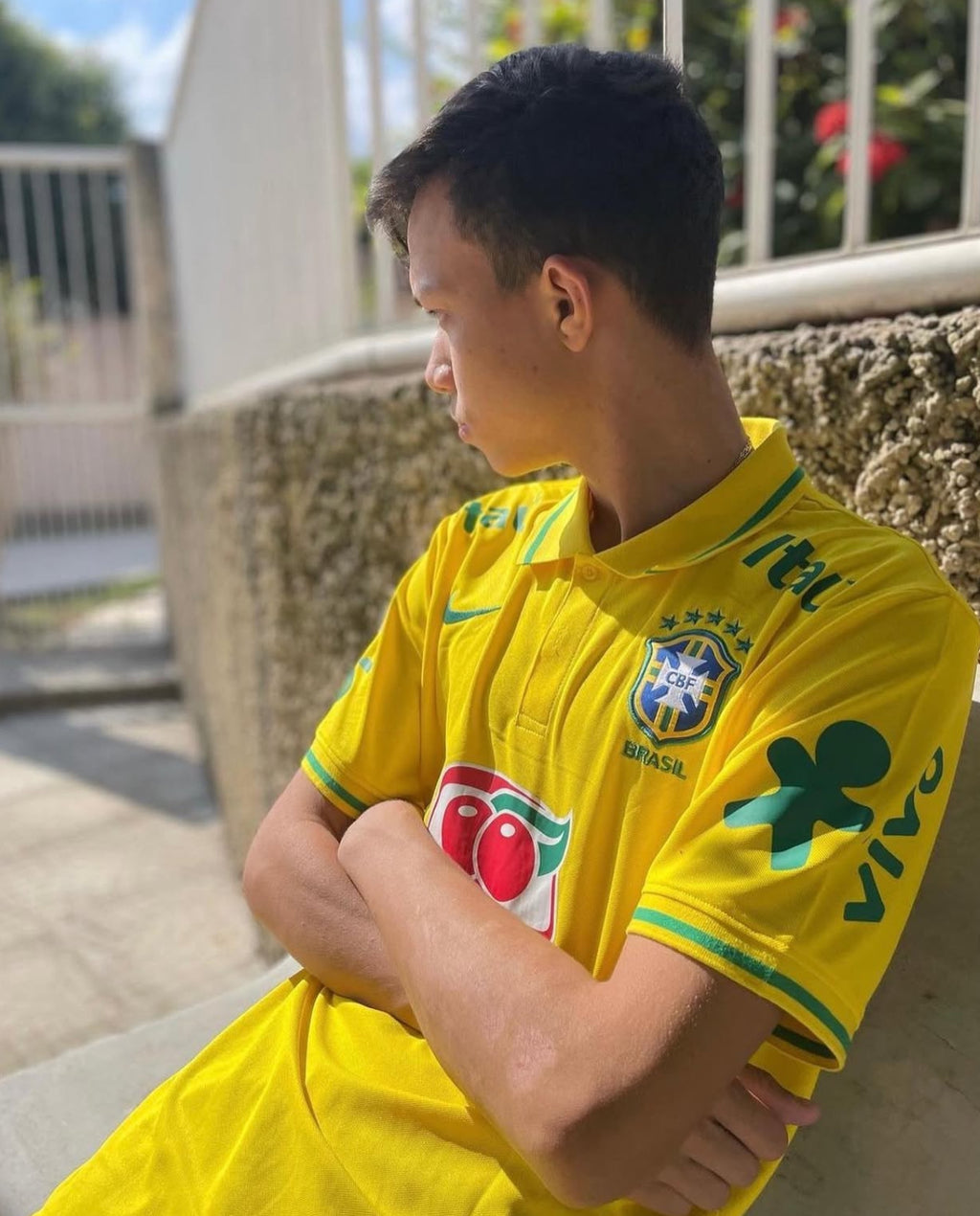 Camisa Brasil Amarela Raridade