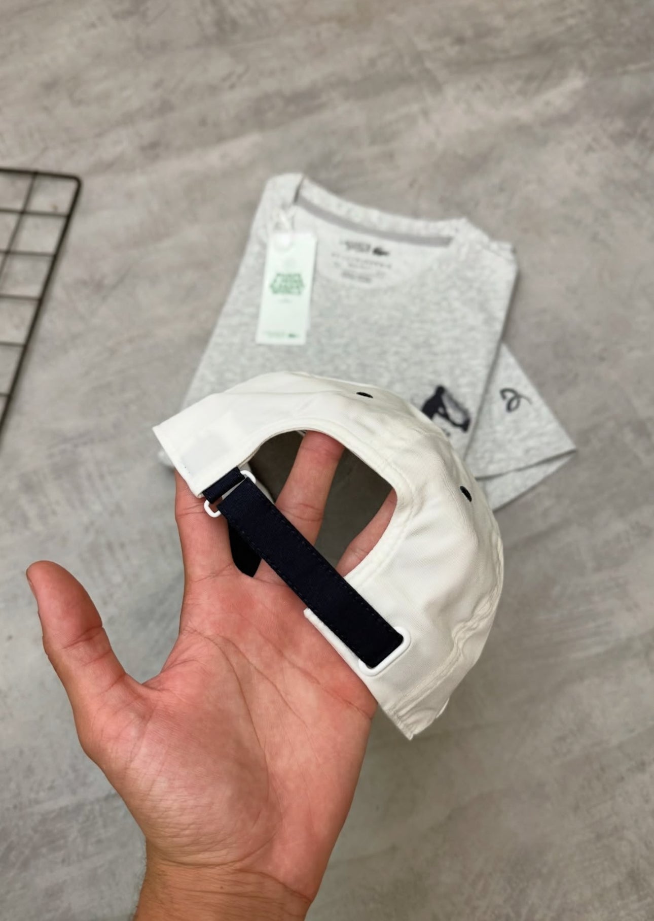 Camisa Lacoste + Boné Lacoste