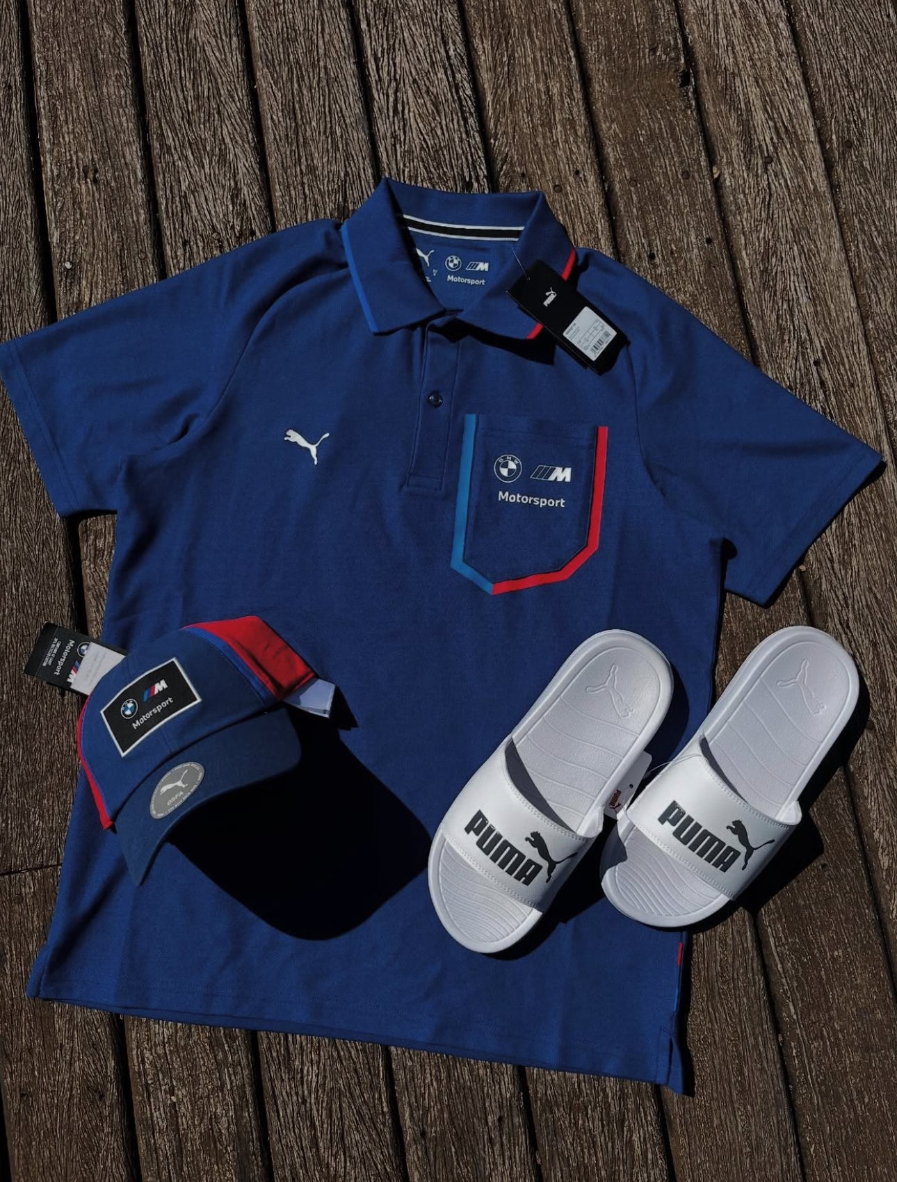 Kit Puma BMW + Boné + Slide Puma