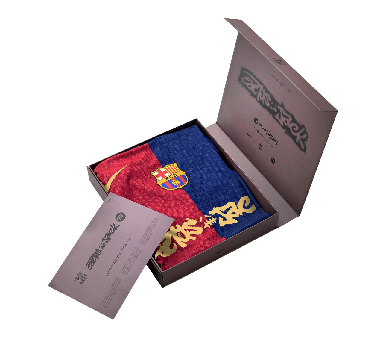 Travis Scott x FC Barcelona Cactus Jack 2024/25 com BOX EXCLUSIVA