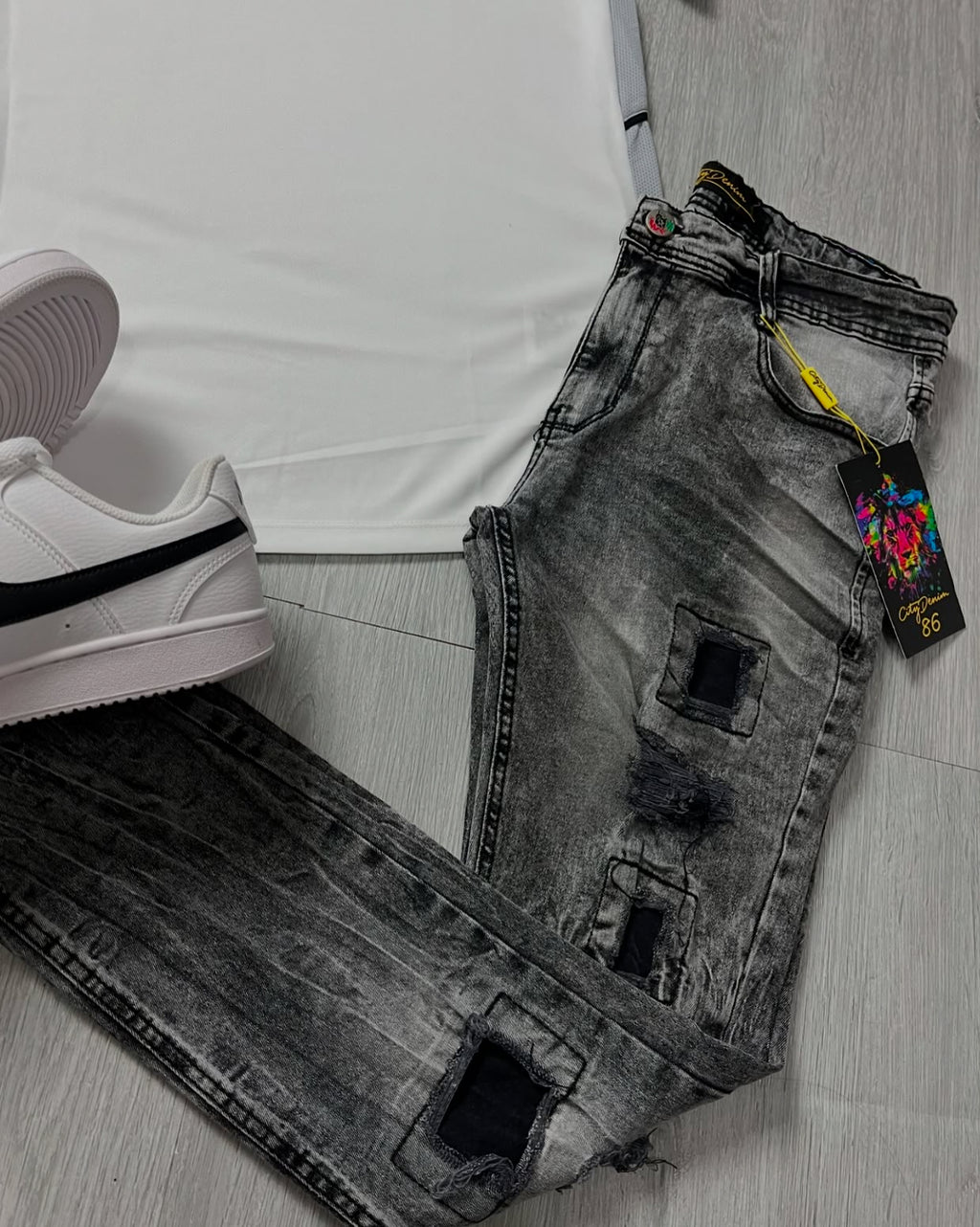 Nike Academy DRI-FIT + Calça jogador + Tênis Court Vision low