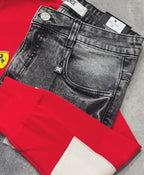 Kit completo Puma Ferrari + Calça Jogador