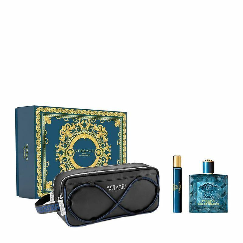 Kit Perfume Versace Eros Eau De Parfum 100mL