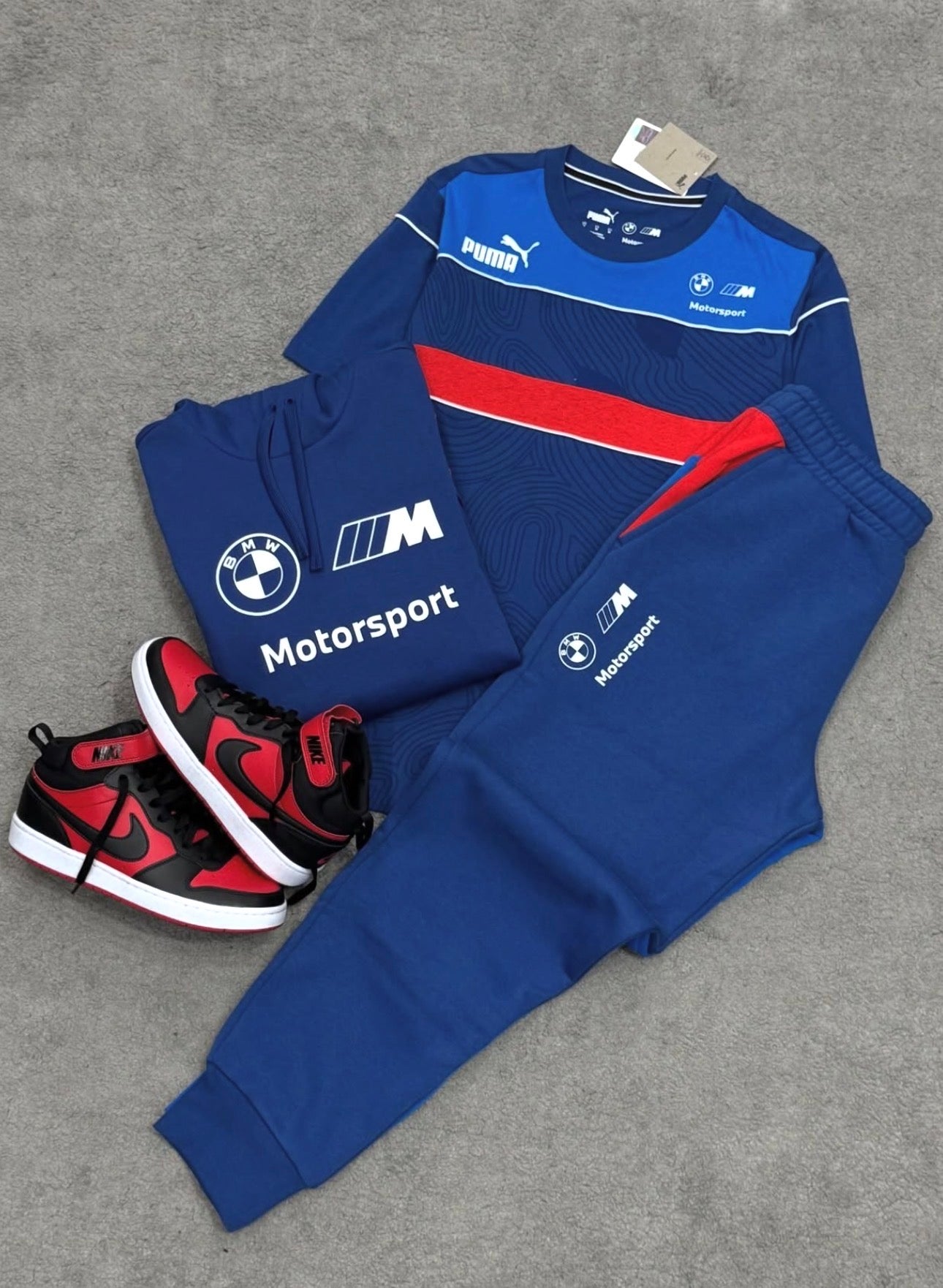 Kit Puma x BMW Motorsport + Tênis Nike Borough
