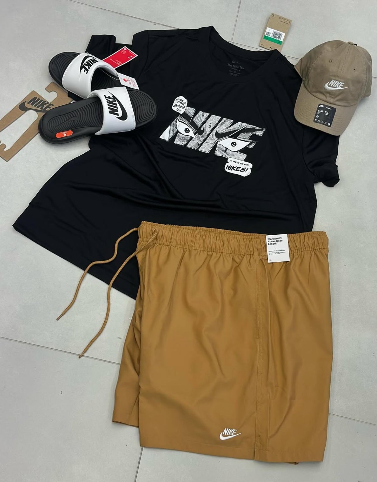 Kit Nike + Chinelo