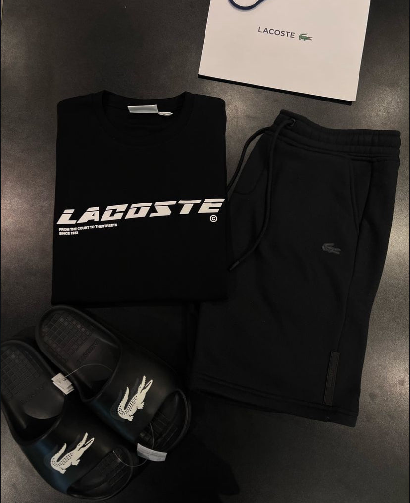 Kit Lacoste + Slide Lacoste