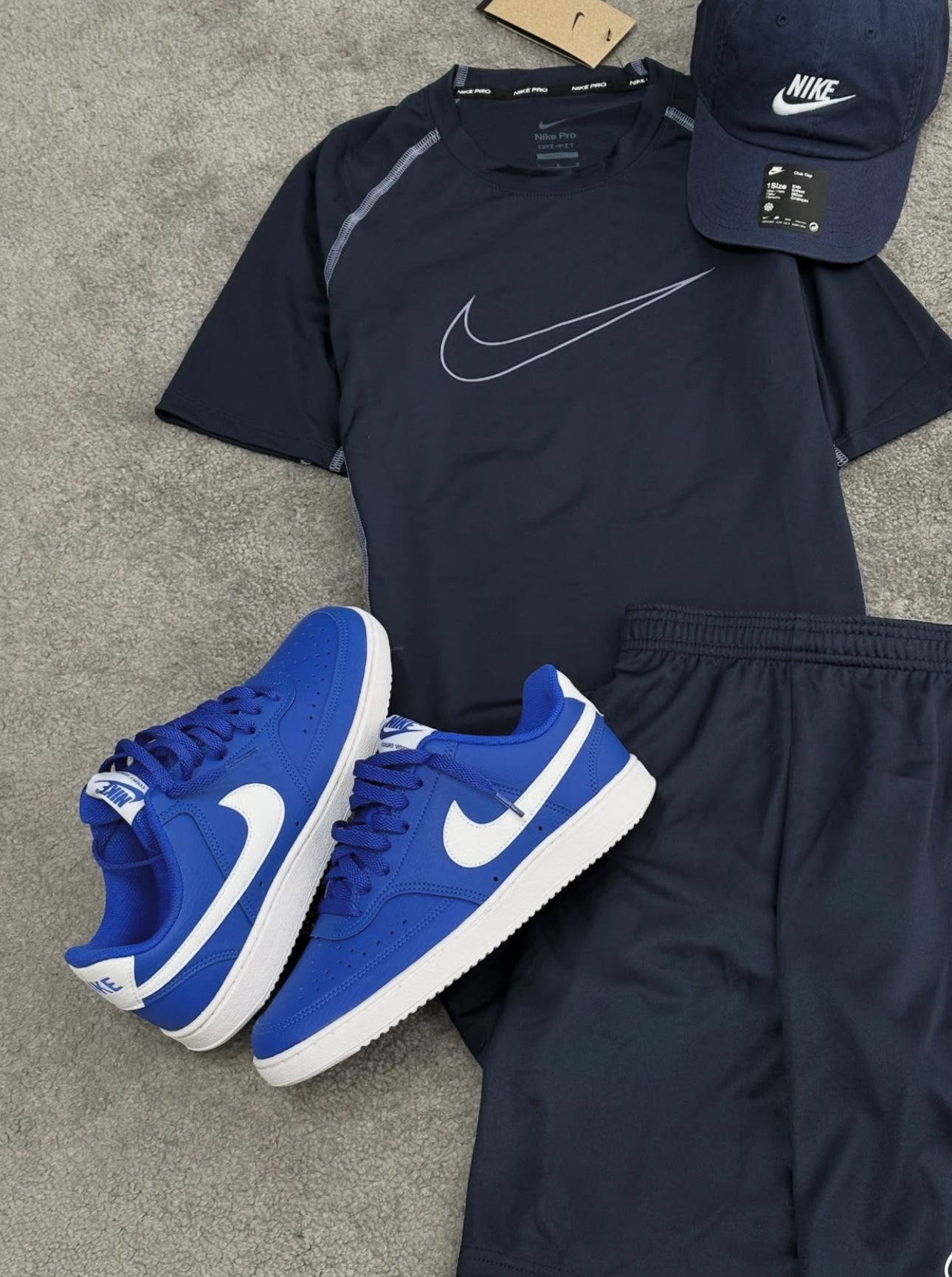 Kit completo Nike Pro + Tênis Court Vision