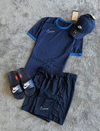 Kit completo Nike Academy + Chinelo Victori One