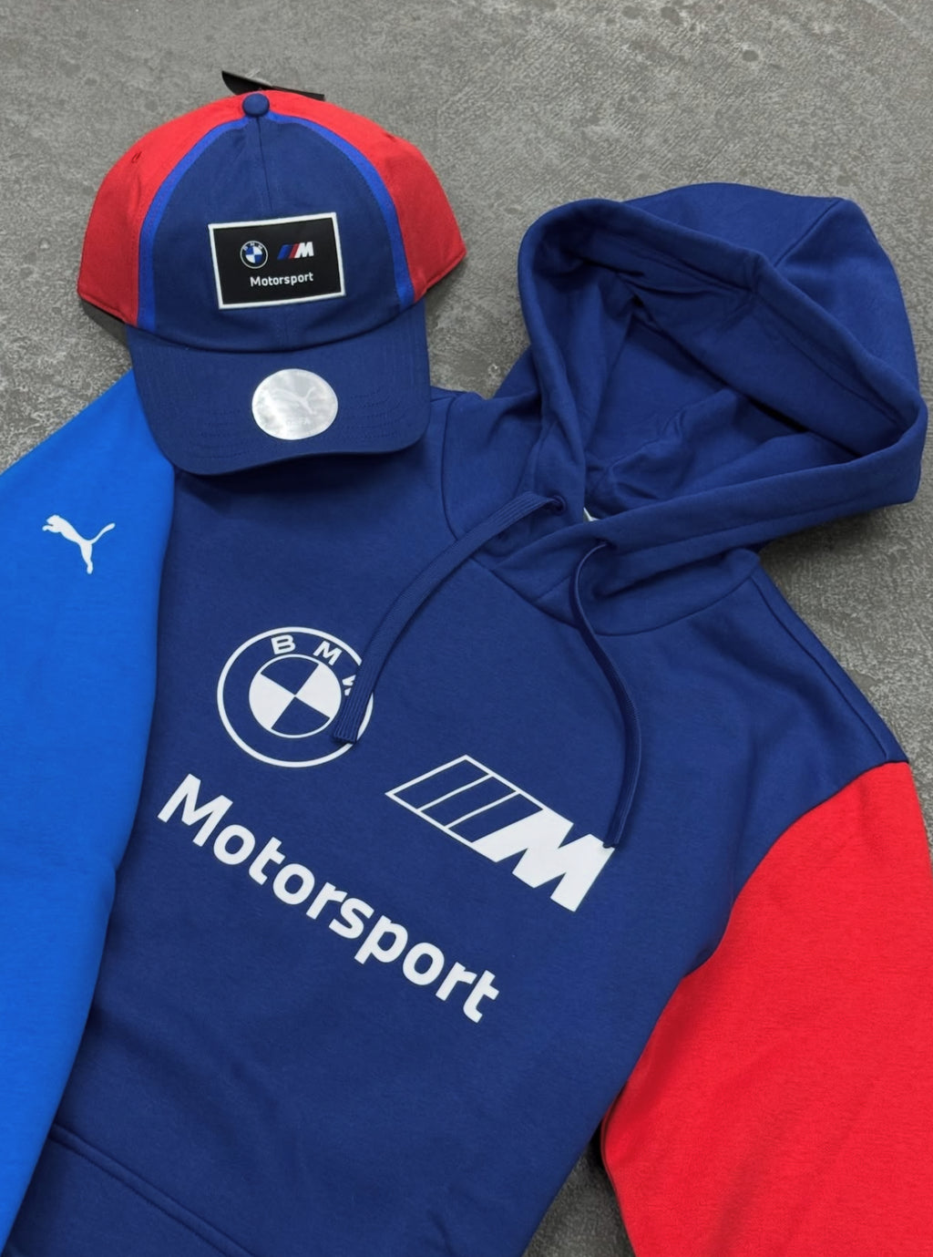 Conjunto + Boné Puma x BMW Motorsport