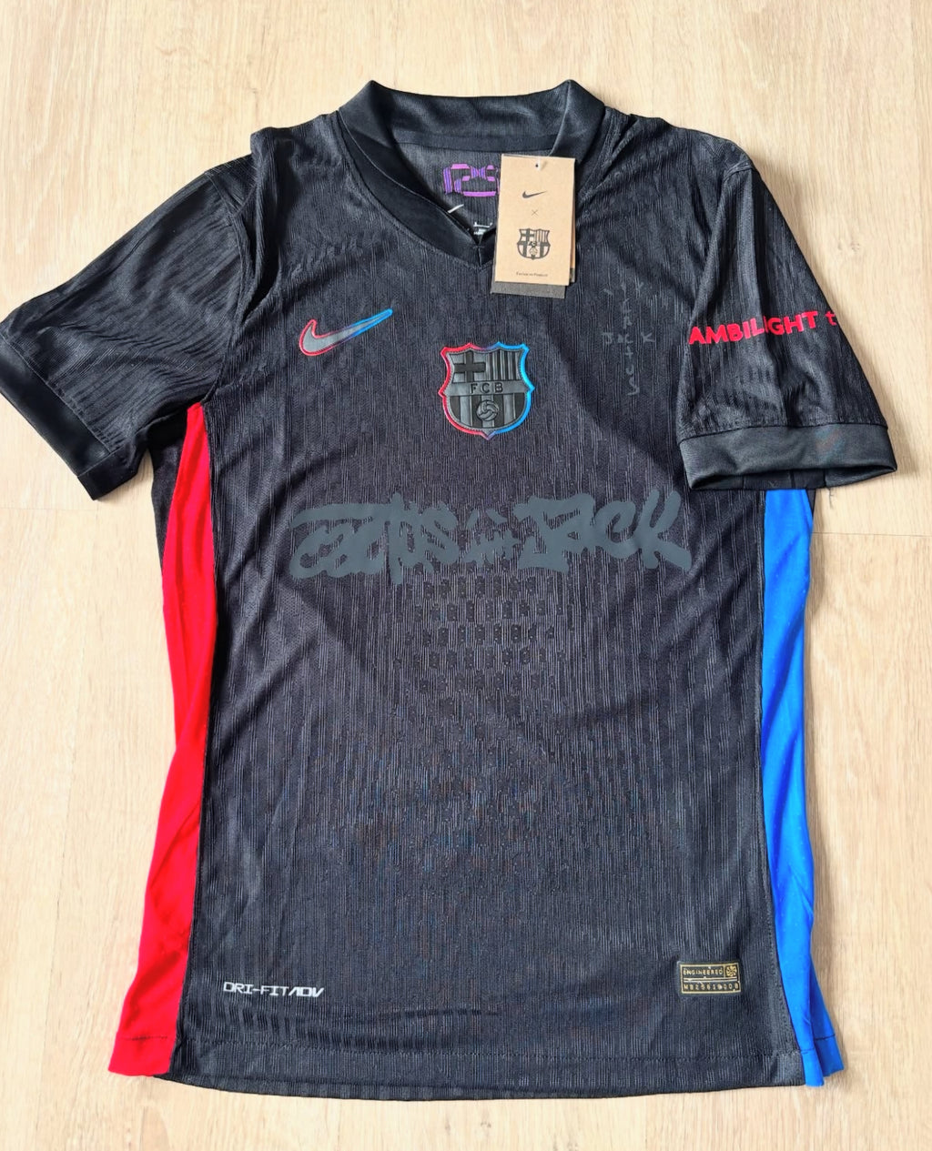 Camisa Barcelona x Cactus Jack Edição 2025