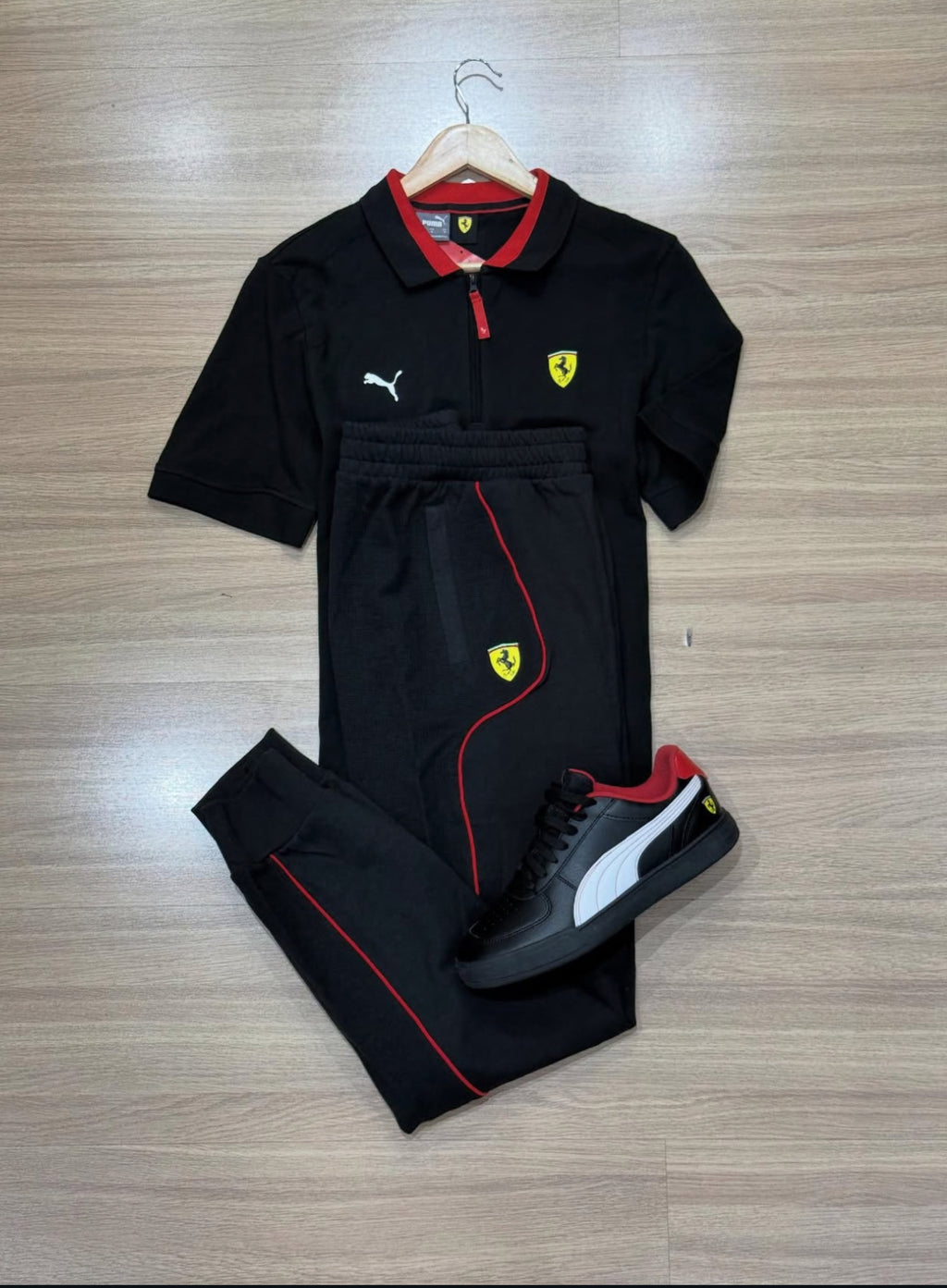 Conjunto Puma x Ferrari