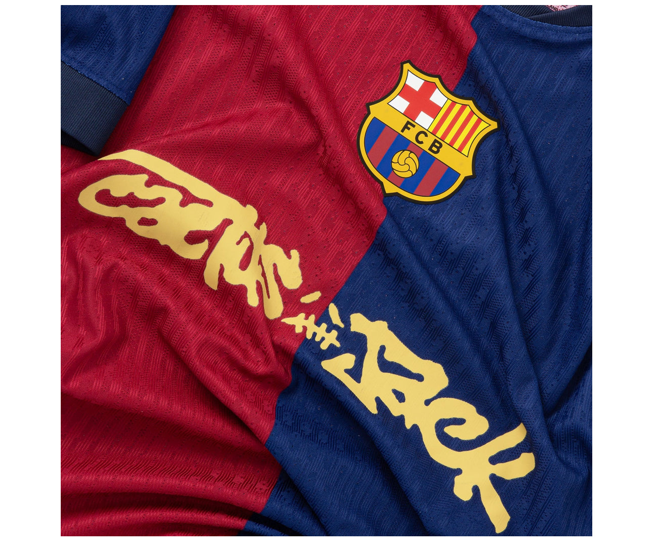 Travis Scott x FC Barcelona Cactus Jack 2024/25 com BOX EXCLUSIVA