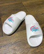 Slide Lacoste Croco 2.0