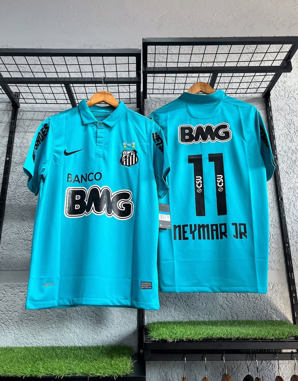 Camisa Santos Retrô - (NEYMAR JR/11) - NIKE