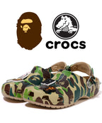 BAPE x Crocs Classic Clog Green