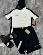 Kit completo Nike Academy + Chinelo Victori One