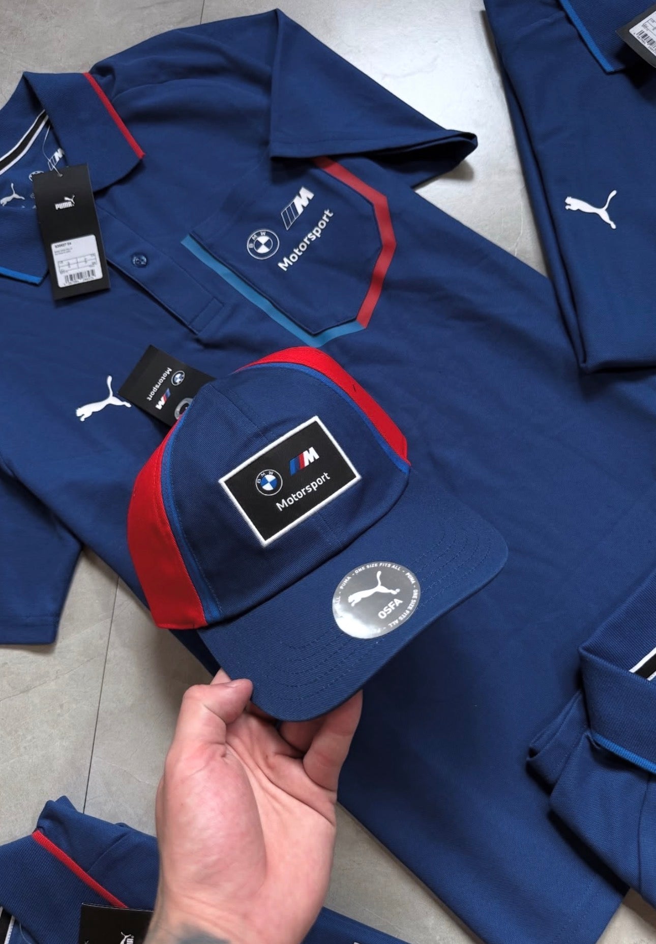 Polo Puma x BMW Motorsport + Boné BMW