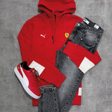 Kit completo Puma Ferrari + Calça Jogador