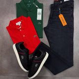 Kit Lacoste + 2 polos