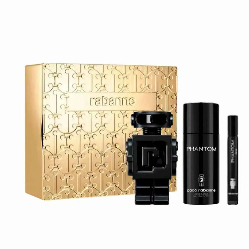 Kit Perfume Phantom Paco Rabanne Eau De Parfum 100mL