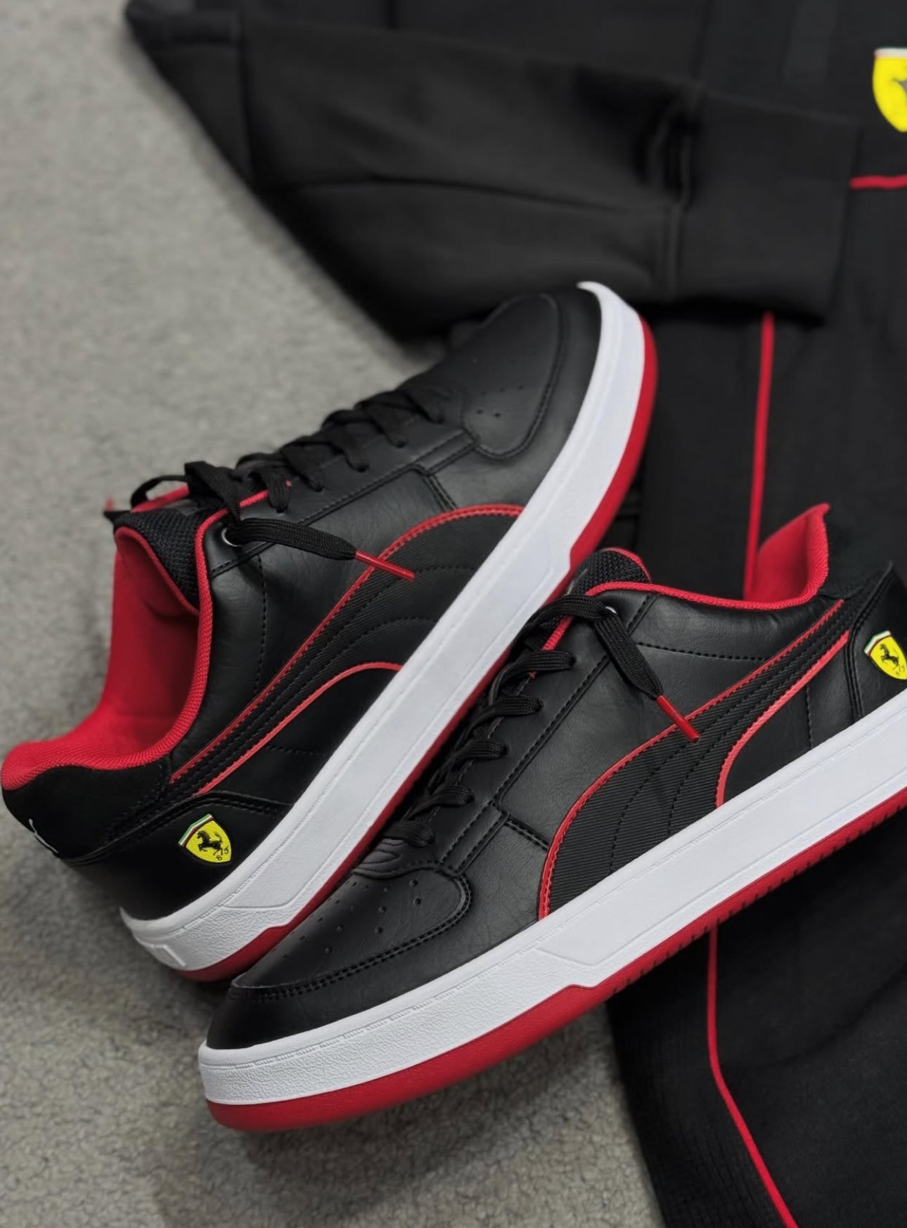 Kit completo Puma x Ferrari + Tênis Ferrari