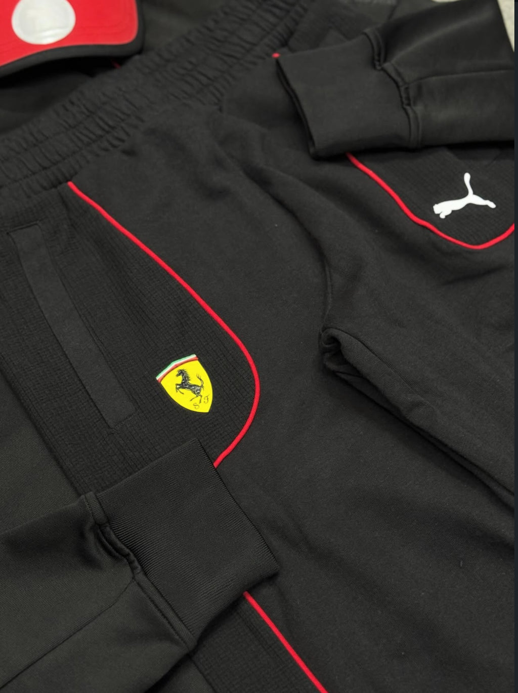 Kit completo Puma x Ferrari + Tênis Ferrari