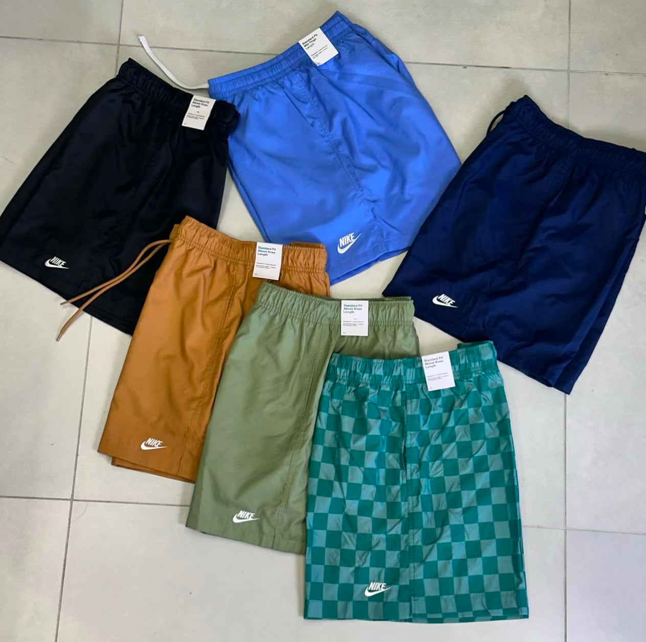Kit Shorts Nike (6 peças)