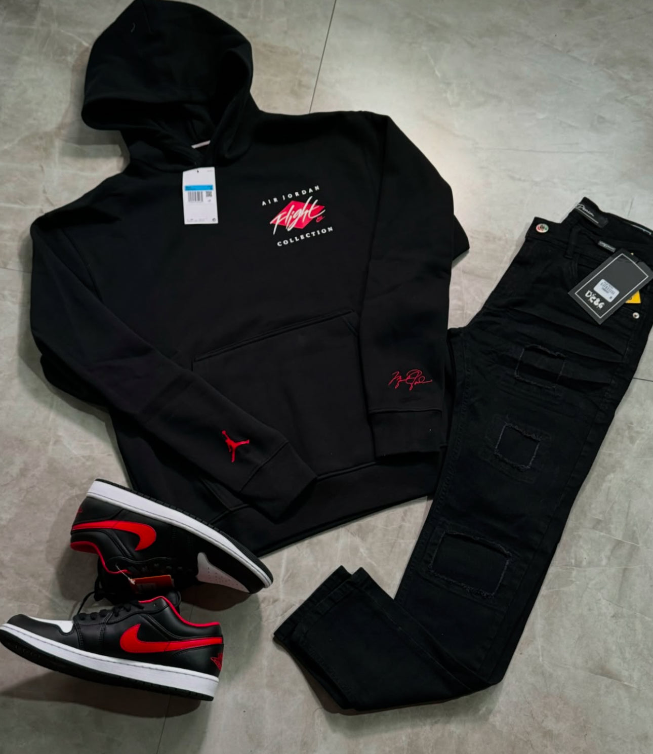 Kit + tênis Air Jordan low