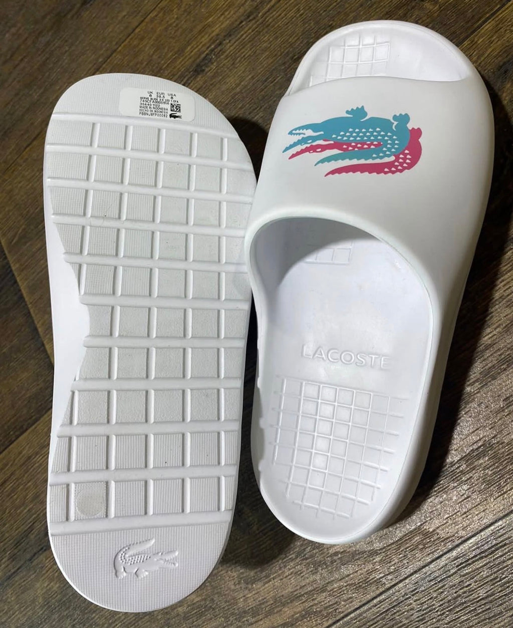 Slide Lacoste Croco 2.0