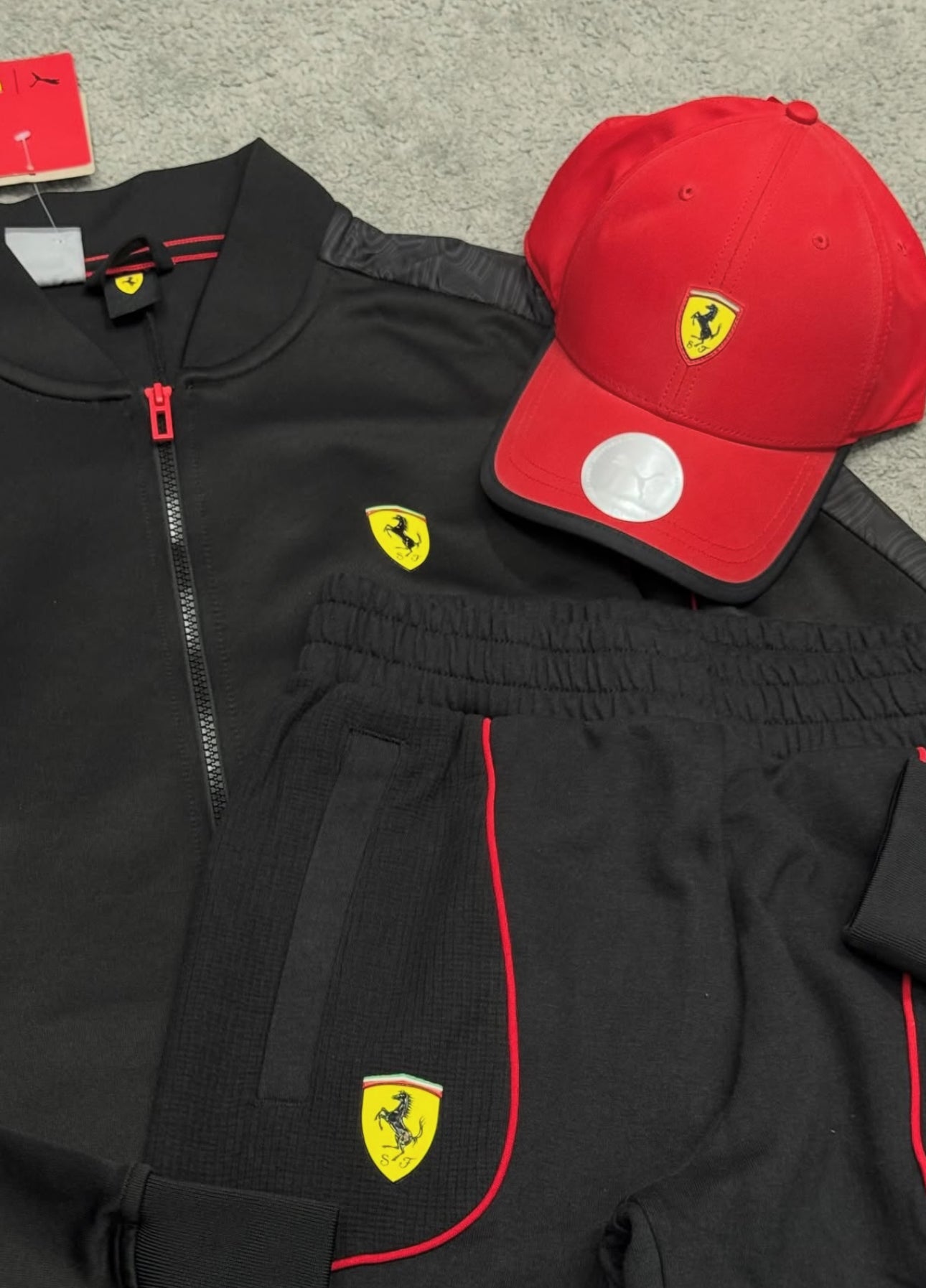 Kit completo Puma x Ferrari + Tênis Ferrari