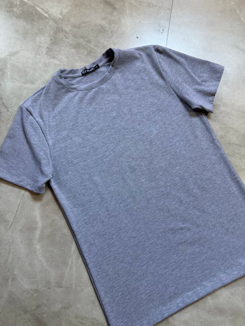 Camisa Ermek - Padrão Zara Slim (Cinza)