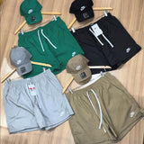 Kit Verão 4 Shorts + 4 Bonés Nike Club