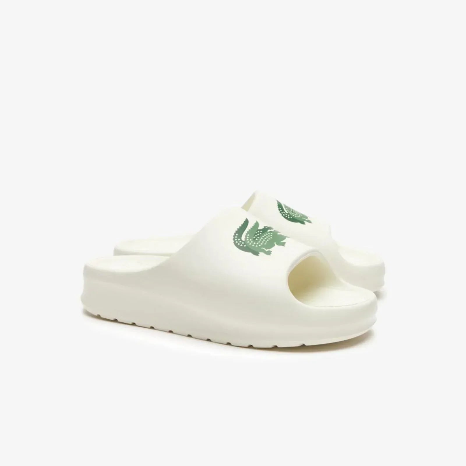 Chinelo Slide Lacoste Branco