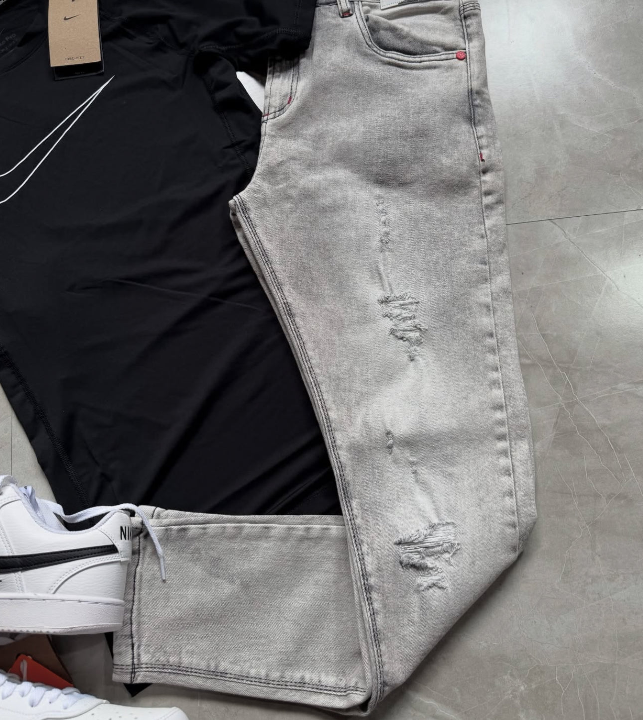 Kit Boy + Tênis Nike