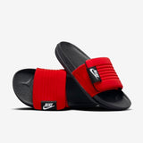 Chinelo NK Offcourt Adjust Preto e Vermelho